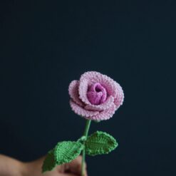 Crochet French Rose - PDF Pattern with Free Video Tutorial