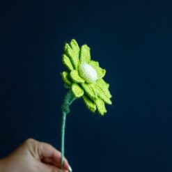 Crochet Lavender Daisy Flower - PDF Pattern with Free Video Tutorial