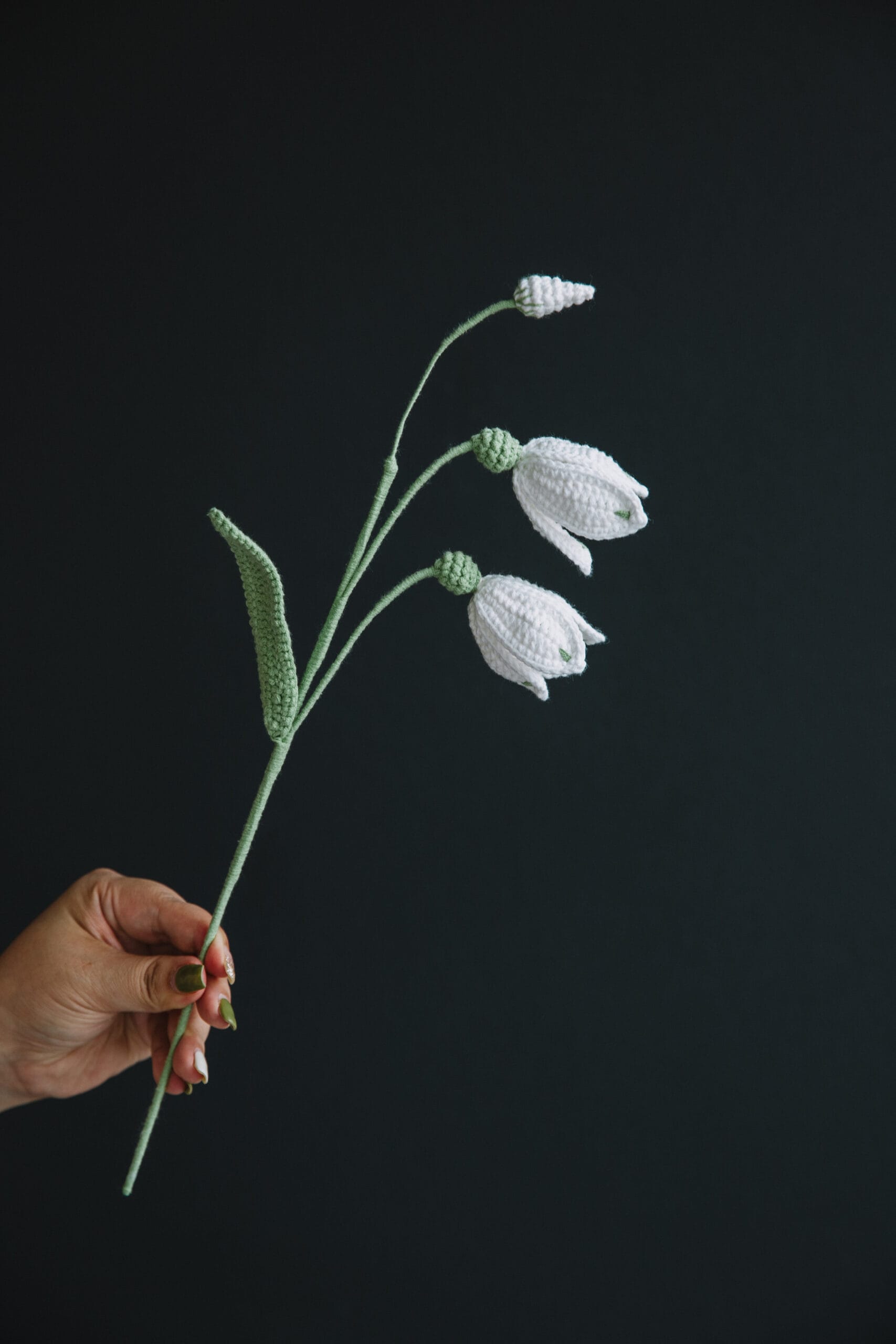 Crochet Leucojum aestivum (Summer Snowflake)- PDF Pattern with Free Video Tutorial Crochet Leucojum aestivum (Summer Snowflake) PDF pattern with free video tutorial, floral design crochet pattern.