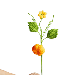 Crochet Pumpkin Branch - PDF Pattern with Free Video Tutorial