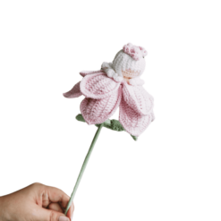 Crochet Rose Fairy - PDF Pattern with Free Video Tutorial