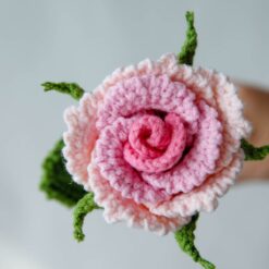 Crochet Roselle Rose - PDF Pattern with Free Video Tutorial