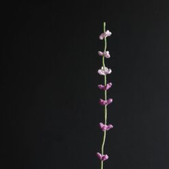 Easy Crochet Lavender PDF Pattern with Free Video Tutorial, step-by-step instructions for crafting lavender flowers.