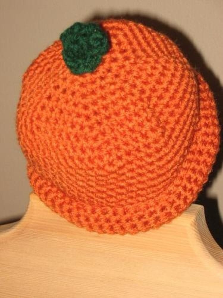Free Crochet Pumpkin Hat