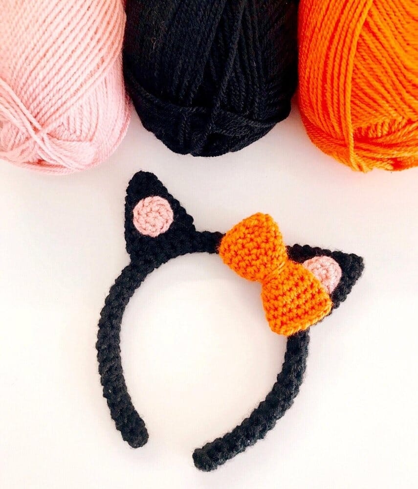 Free Halloween Cat Ear Headband