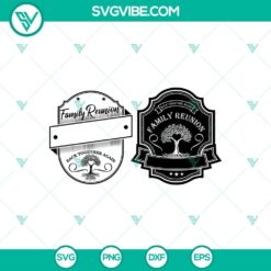 Family Reunion SVG Bundle for Cricut, featuring a design with family members reunited, ideal for creating personalized event decor and gifts.