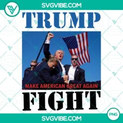 Trump Make America Great Again graphic with a stylized shot symbol, ideal for anti-Trump sentiment.