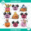 Cute bear with mouse head pumpkin doodle, spooky vibes Halloween design. Perfect for SVG and PNG files.