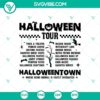 Halloween Tour SVG featuring Halloweentown and Halloween Girl for Cricut designs, perfect for spooky crafting projects.