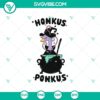 Honcus Poncus Halloween SVG featuring a cute Hocus Pocus design, perfect for Cricut projects. High-quality PNG file included.