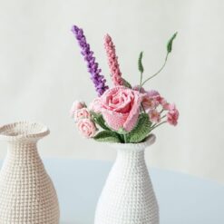 Big Crochet Vase Tutorial – PDF Pattern & Video Guide
