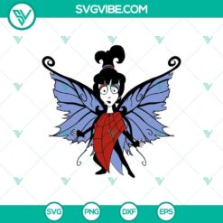 Lydia Beetlejuice Movie SVG featuring Lydia Deetz in a Halloween theme for Cricut crafting, Horror Halloween design in SVG and PNG formats.