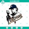 Michael Myers Houston Astros MLB and Horror Knives Baseball SVG design with Michael Myers Horror SVG PNG, perfect for Halloween baseball fans.