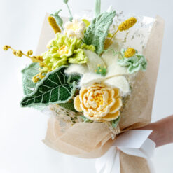 Green Couture Rose Tilia Bouquet PDF pattern 8