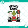 Grinch-themed Christmas PNG graphic perfect for festive celebrations, combining humor and holiday spirit.