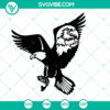 Eagle SVG cut file with clipart for Cricut & Silhouette machines. Instant download design for crafting projects.