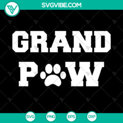 Grand Paw SVG cut file for Cricut & Silhouette with intricate design elements for crafting projects.
