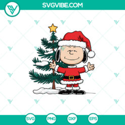 Santa Snoopy Merry Christmas SVG with Funny Holiday Design in DXF, EPS, PNG format - perfect for festive projects and crafting.