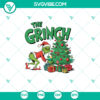 Grinch Merry Christmas SVG with funny holiday design in DXF, EPS, PNG formats for digital use.