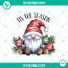 Tis the Season Merry Christmas PNG with funny holiday design, perfect for Christmas celebrations and festive greetings.