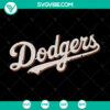 Vintage LA Dodgers SVG and Iconic Dodgers PNG Vector Clipart for Cricut & Crafts - Baseball team logo in retro style for DIY projects.