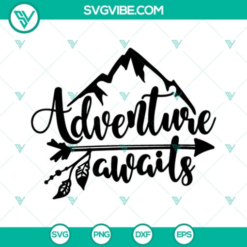 Adventure Awaits SVG, Camping SVG, Camping Adventure SVG 1