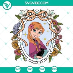 Anna Mirror Bow SVG | Disney Princess Anna Cut Files