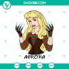 Aurora Freddy Krueger costume SVG for Halloween with horror elements. Great for spooky digital projects.