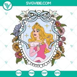 Aurora Mirror Bow SVG | Disney Princess Sleeping Beauty Cut Files