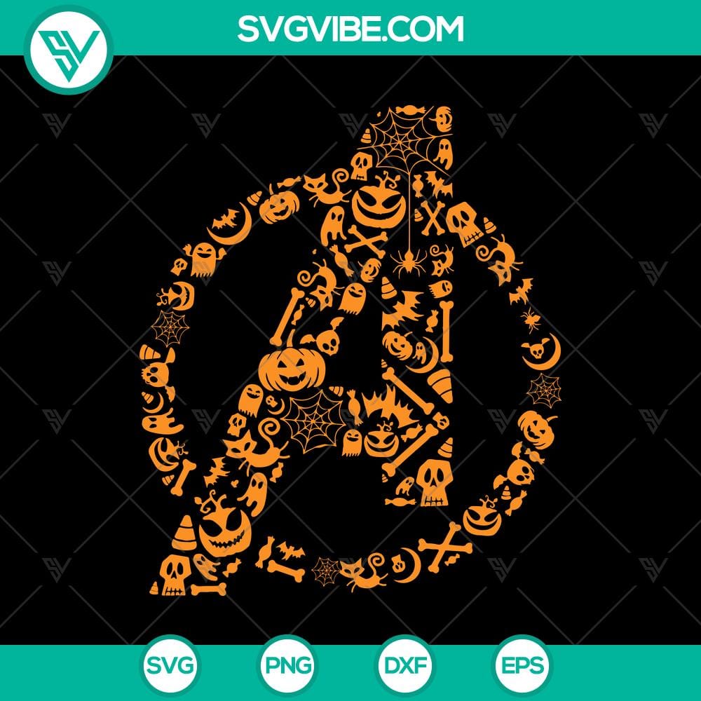 avengers-logo-halloween-svg-avengers-svg-happy-halloween-svg.jpg Avengers logo Halloween SVG with Happy Halloween text, ideal for Halloween DIY projects and Avengers fans.