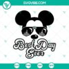 Halloween Mickey Mouse SVG featuring "Best Day Ever" horror design. Perfect for spooky projects.