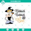 Cinderella Halloween SVG featuring Bibbidi Bobbidi Boo theme, ideal for festive crafts, perfect for Disney fans and Halloween projects.