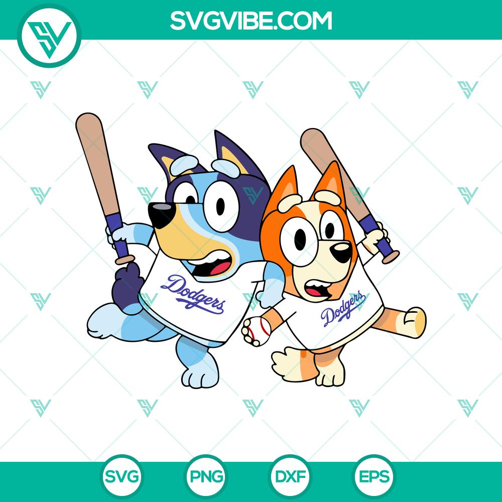 bluey-bingo-los-angeles-dodgers-svg-png-file.jpg Bluey Bingo Los Angeles Dodgers SVG PNG file, featuring team logo, blue color scheme, for digital crafting projects and fan merchandise.