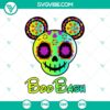 Boo Bash Mickey Head Halloween SVG design with Oct 31 theme, perfect for Mickey fans celebrating Halloween.