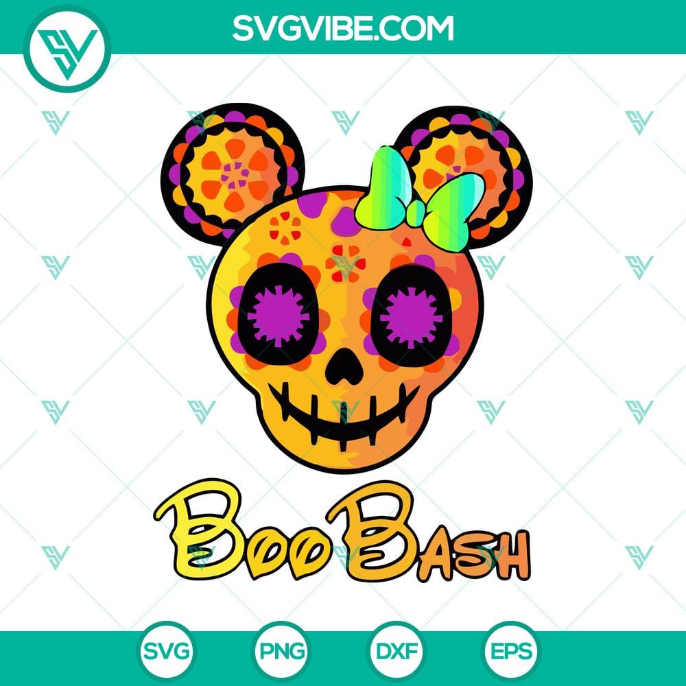 boo-bash-minnie-head-svg-halloween-svg-minnie-svg-oct-31-svg.jpg Boo Bash Minnie Head SVG featuring a Halloween themed design with Minnie Mouse ears, perfect for October 31 SVG projects.