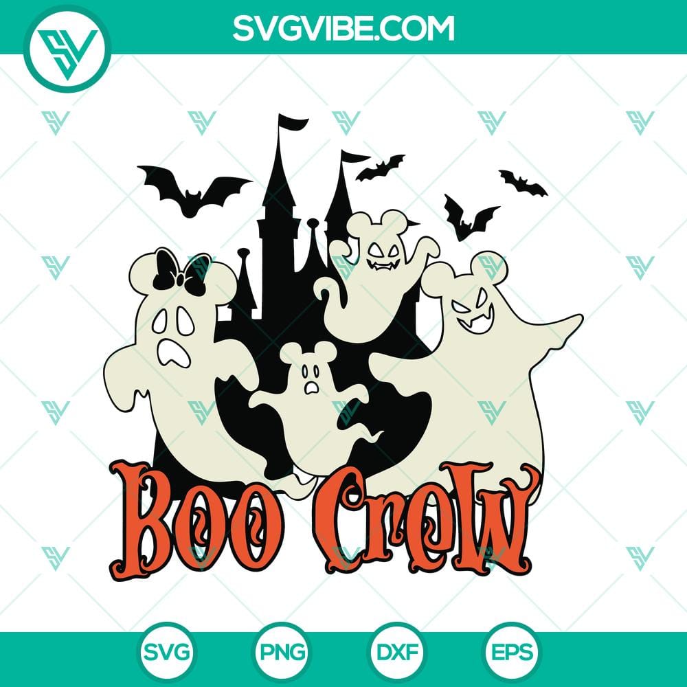 boo-crew-svg-mickey-ghost-svg-funny-disney-halloween-svg.jpg Boo Crew SVG featuring Mickey Ghost, a Funny Disney Halloween design, perfect for Halloween crafting projects.