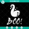 Spooky Halloween SVG design with the text "Boo" and "Oct 31", perfect for Halloween crafts and projects.