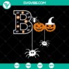 Spooky Boo Halloween SVG with scary Halloween elements, perfect for Halloween crafts and decorations.