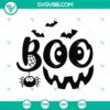 Spooky Halloween face SVG design, perfect for costumes and decorations.
