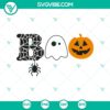 Spooky Halloween "Boo" SVG design perfect for scary and horror-themed projects.