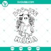 BooJee Stanley Tumbler Ghost SVG for Halloween Cricut & Silhouette, spooky design with Halloween theme, perfect for crafting projects.