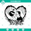 Bride of Frankenstein and Couple Halloween SVG design for horror lovers. Great for Halloween crafts and projects.