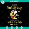 Buckle Up Butter Cup SVG featuring a scary Halloween design.