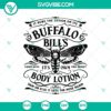 Buffalo Bill Body Lotion SVG featuring horror movie and Halloween elements for digital crafting.