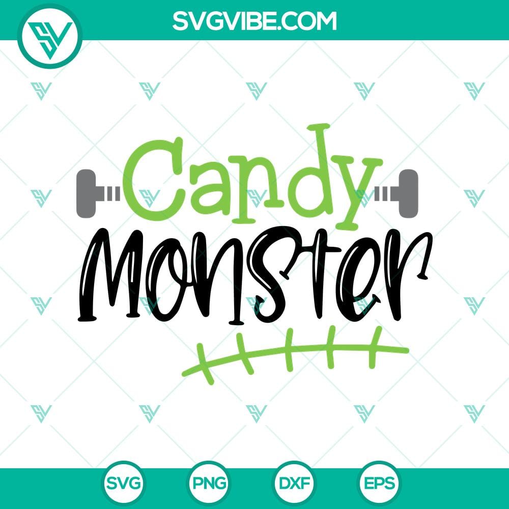 candy-monster-svg-monster-frankenstein-svg-spooky-halloween-svg.jpg Candy Monster, Monster Frankenstein, and Spooky Halloween SVG designs for Halloween decorations and crafts. Great for vinyl cutting projects.