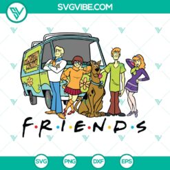Cartoons Scooby-Doo Friends SVG | Mystery Gang Fun Cut Files