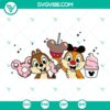 Chip and Dale snacks themed SVG, DXF, EPS, PNG files for digital crafting projects.