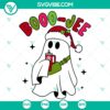 Christmas Boo-Jee Ghost SVG with cute design for the holiday season, perfect for Christmas crafts and decorations.