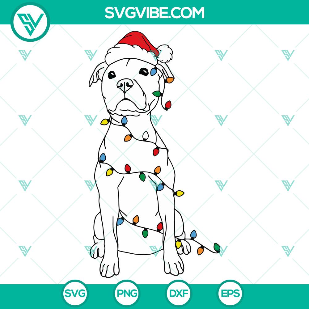 Christmas Dog in Lights SVG DXF EPS PNG Files Festive Christmas dog in lights digital files for crafting - SVG, DXF, EPS, PNG. Perfect for holiday projects and decorations.