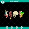 Creepy clown horror face and skull design in SVG format, perfect for Halloween and horror themes.